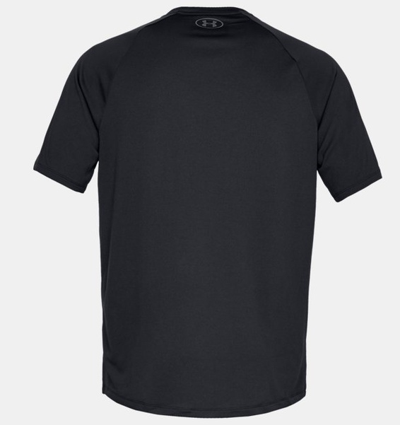 Siyah Erkek UA Tech 2.0 Kısa Kollu T-shirt