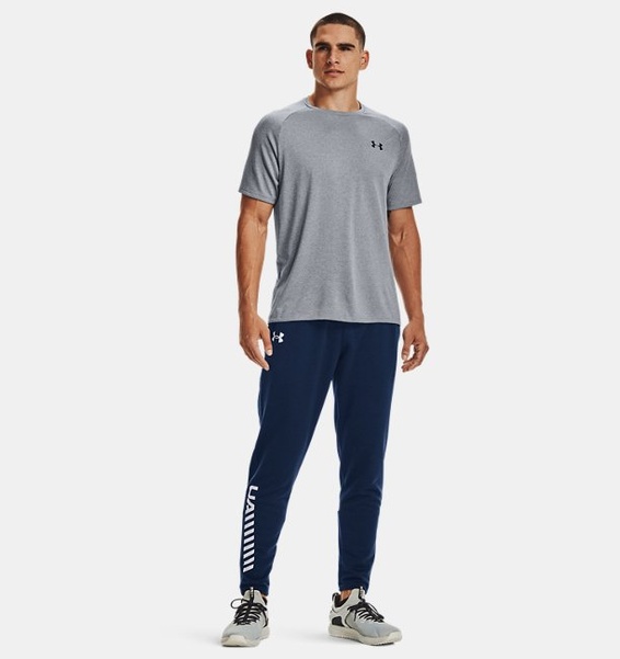 Gri Erkek UA Tech 2.0 Kısa Kollu T-shirt