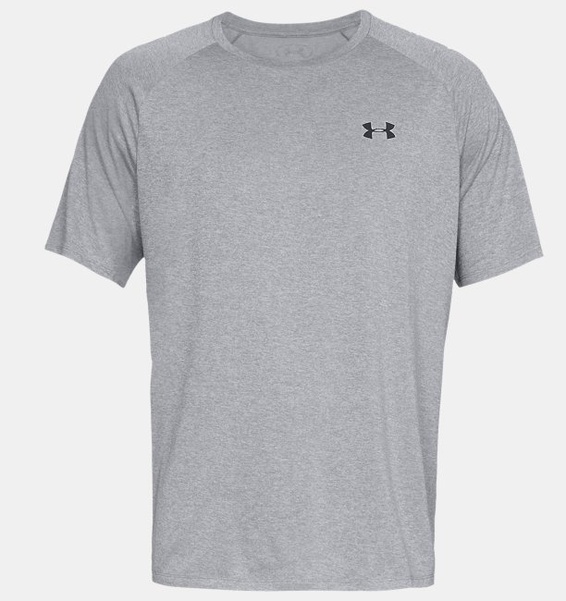 Gri Erkek UA Tech 2.0 Kısa Kollu T-shirt