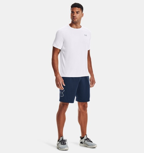 Beyaz Erkek UA Tech 2.0 Kısa Kollu T-shirt