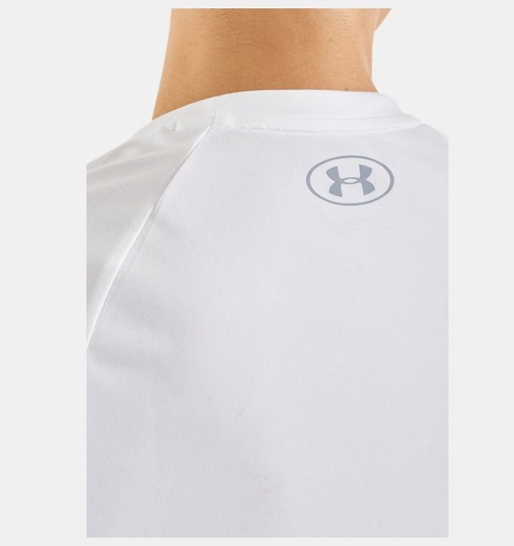 Beyaz Erkek UA Tech 2.0 Kısa Kollu T-shirt