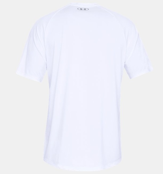 Beyaz Erkek UA Tech 2.0 Kısa Kollu T-shirt