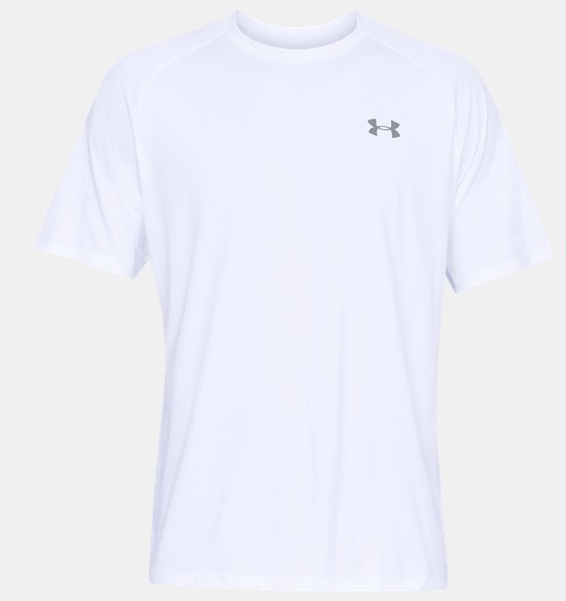 Beyaz Erkek UA Tech 2.0 Kısa Kollu T-shirt