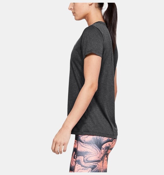 Gri Kadın UA Tech™ V-Yaka T-shirt