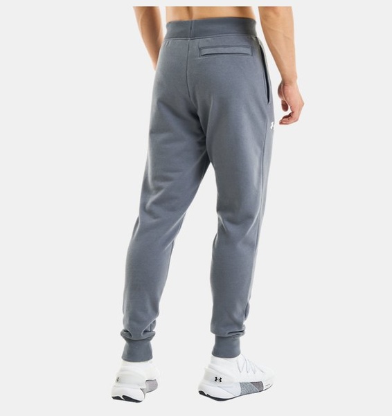 Gri Erkek UA Rival Cotton Eşofman Altı