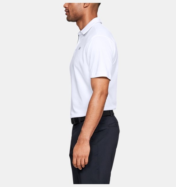 Beyaz Erkek UA Tech Polo T-shirt