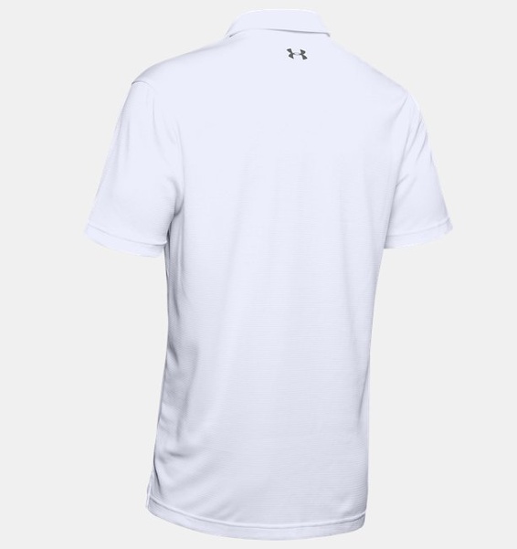 Beyaz Erkek UA Tech Polo T-shirt