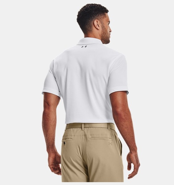 Beyaz Erkek UA Tech Polo T-shirt