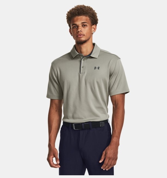 Yeşil Erkek UA Tech Polo T-shirt
