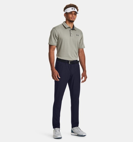 Yeşil Erkek UA Tech Polo T-shirt