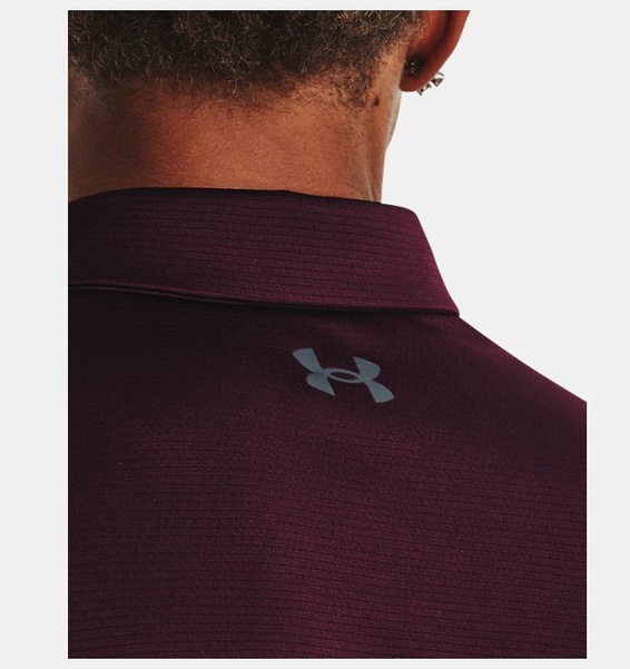Kırmızı Erkek UA Tech Polo T-shirt