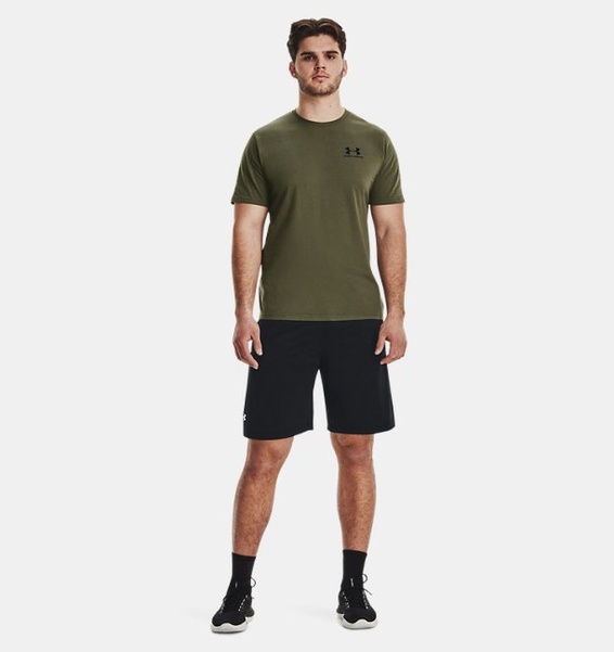 Yeşil Erkek UA Sportstyle LC Kısa Kollu T-shirt