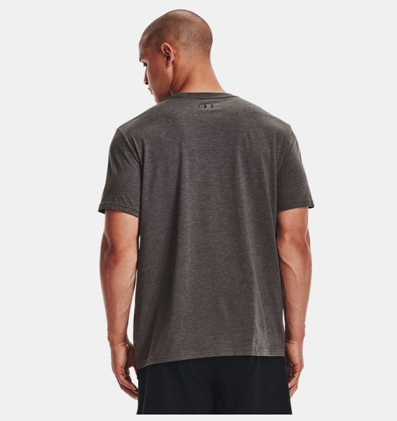 Gri Erkek UA GL Foundation Kısa Kollu T-shirt