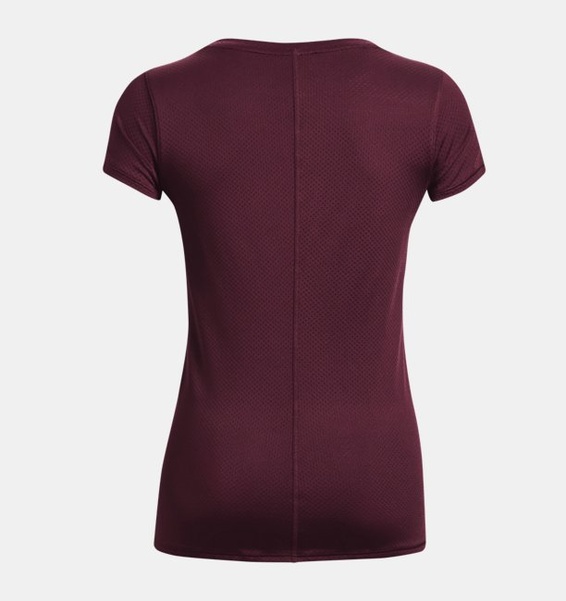 Kırmızı Kadın UA Tech Mesh Kısa Kollu T-shirt