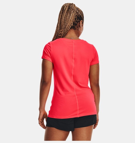 Pembe Kadın UA Tech Mesh Kısa Kollu T-shirt