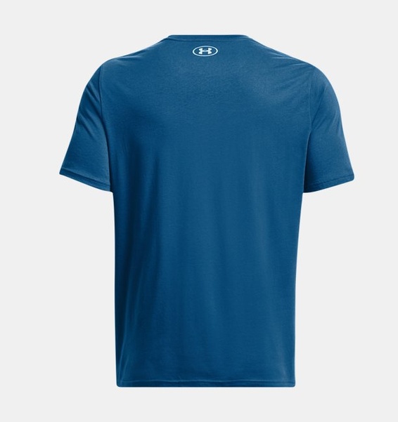 Mavi Erkek UA Team Issue Wordmark Kısa Kollu T-shirt