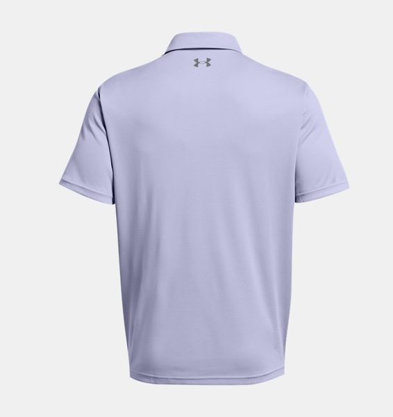 Lila Erkek UA Tech Polo T-shirt