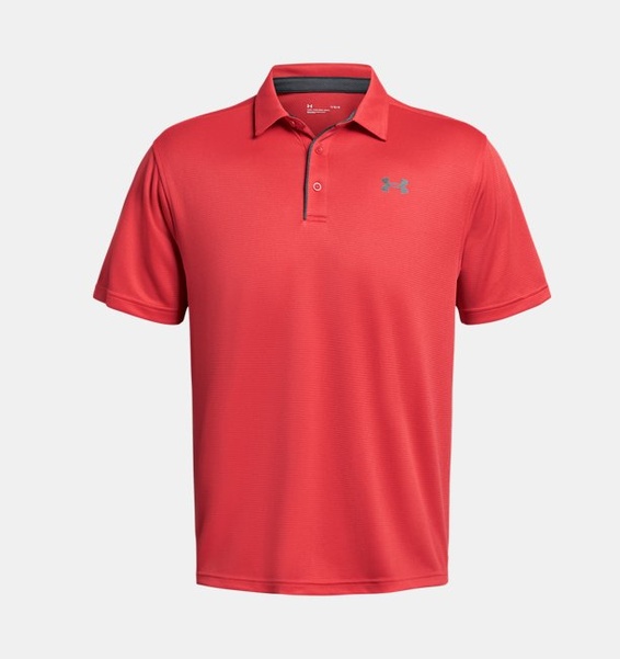 Kırmızı Erkek UA Tech Polo T-shirt
