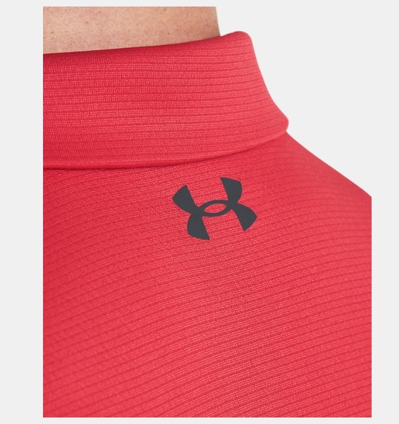 Kırmızı Erkek UA Tech Polo T-shirt