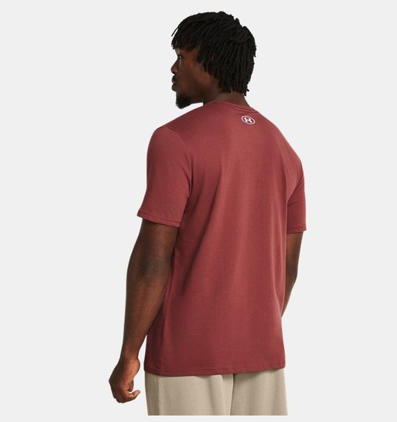 Bordo Erkek UA Sportstyle LC Kısa Kollu T-shirt