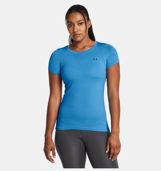 Mavi Kadın UA Tech Mesh Kısa Kollu T-shirt