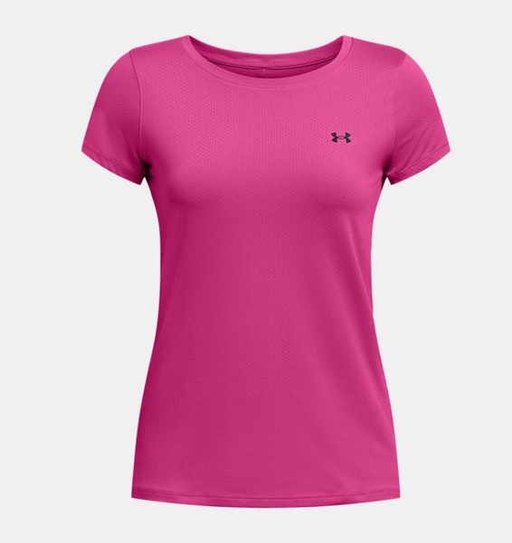 Pembe Kadın UA Tech Mesh Kısa Kollu T-shirt