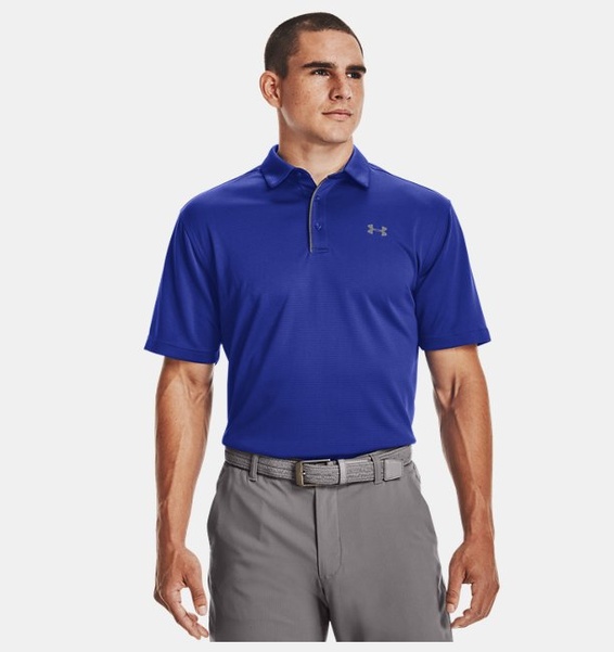 Mavi Erkek UA Tech Polo T-shirt