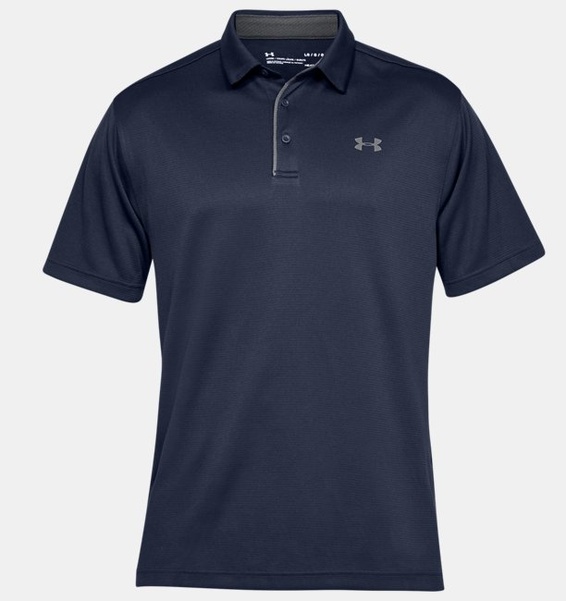 Lacivert Erkek UA Tech Polo T-shirt