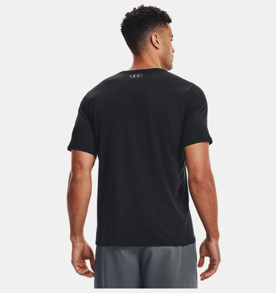 Siyah Erkek UA Sportstyle LC Kısa Kollu T-shirt
