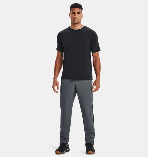 Siyah Erkek UA Sportstyle LC Kısa Kollu T-shirt