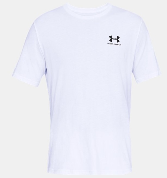 Beyaz Erkek UA Sportstyle LC Kısa Kollu T-shirt