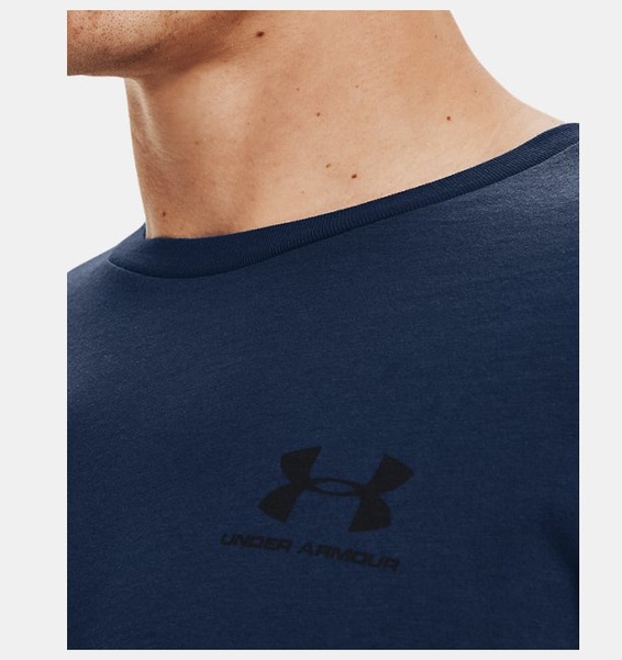 Lacivert Erkek UA Sportstyle LC Kısa Kollu T-shirt