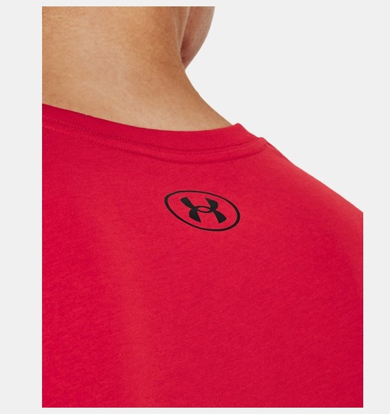 Kırmızı Erkek UA Sportstyle LC Kısa Kollu T-shirt