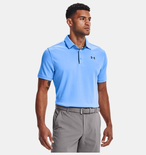 Mavi Erkek UA Tech Polo T-shirt