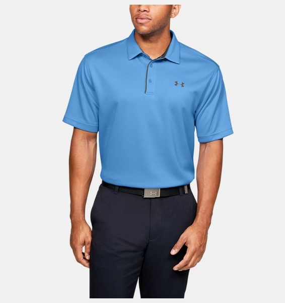 Mavi Erkek UA Tech Polo T-shirt