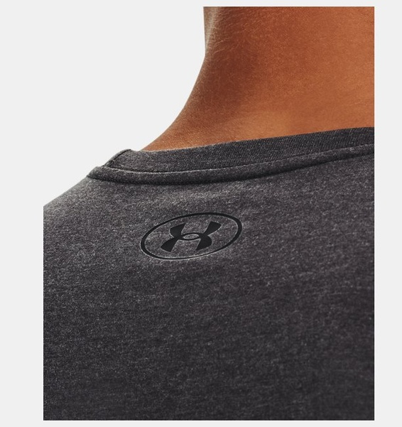 Gri Erkek UA GL Foundation Kısa Kollu T-shirt