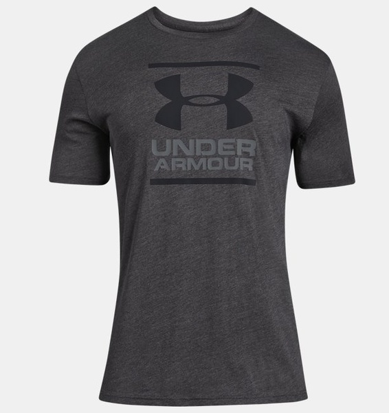Gri Erkek UA GL Foundation Kısa Kollu T-shirt