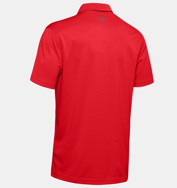 Kırmızı Erkek UA Tech Polo T-shirt