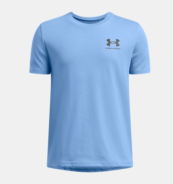 Mavi Çocuk UA Spoststyle Left Chest Kısa Kollu T-shirt