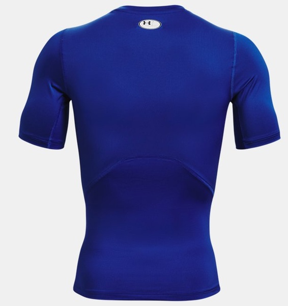 Lacivert Erkek UA HeatGear Armour Compression Kısa Kollu T-shirt