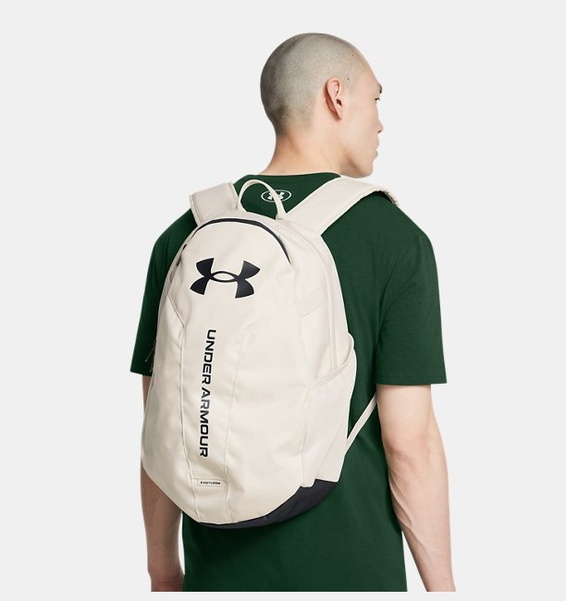 Beyaz Unisex UA Hustle Lite Sırt Çantası