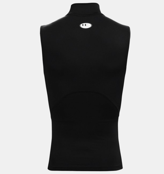 Siyah Erkek UA HeatGear Armour Compression Mock Atlet