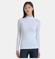 Kadın UA ColdGear Authentics Mock Uzun Kollu T-shirt