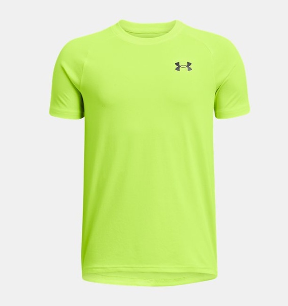 Sarı Erkek Çocuk UA Tech™ 2.0 Kısa Kollu T-shirt