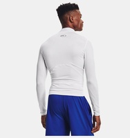 Erkek UA HeatGear Armour Compression Mock Uzun Kollu T-shirt