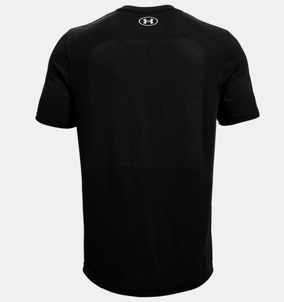 Siyah Erkek UA Dikişsiz Kısa Kollu T-shirt