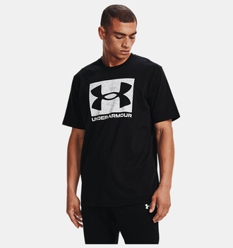 Erkek UA ABC Camo Boxed Logo Kısa Kollu T-shirt