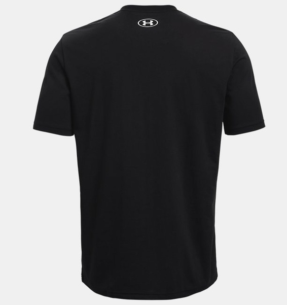 Siyah Erkek UA ABC Camo Boxed Logo Kısa Kollu T-shirt