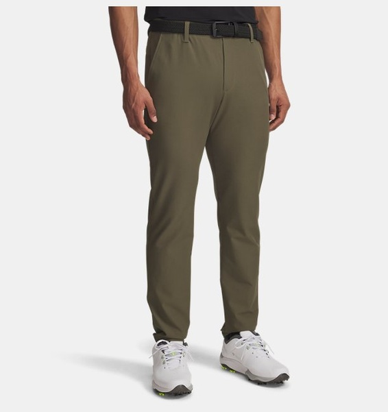 Yeşil Erkek UA Drive Tapered Pantolon