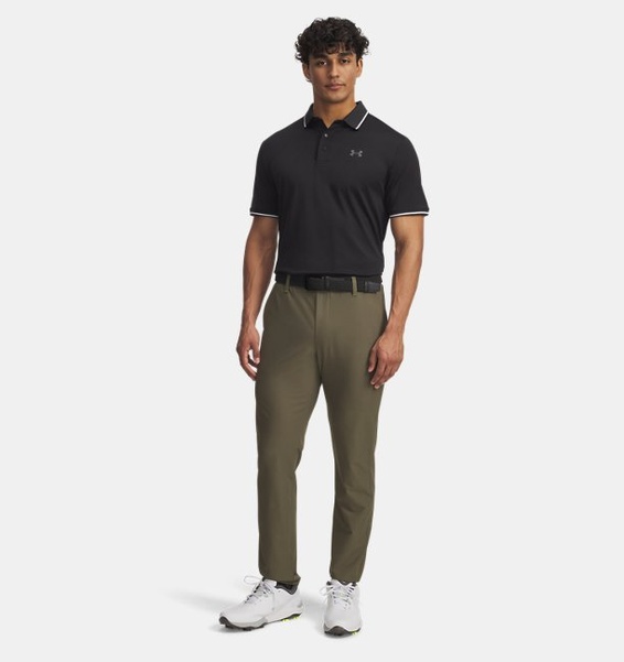 Yeşil Erkek UA Drive Tapered Pantolon